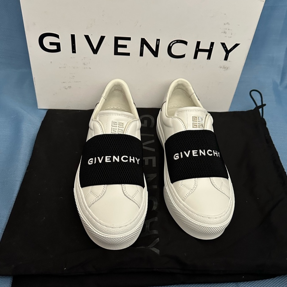 Givenchy White and Black Women's Sneakers